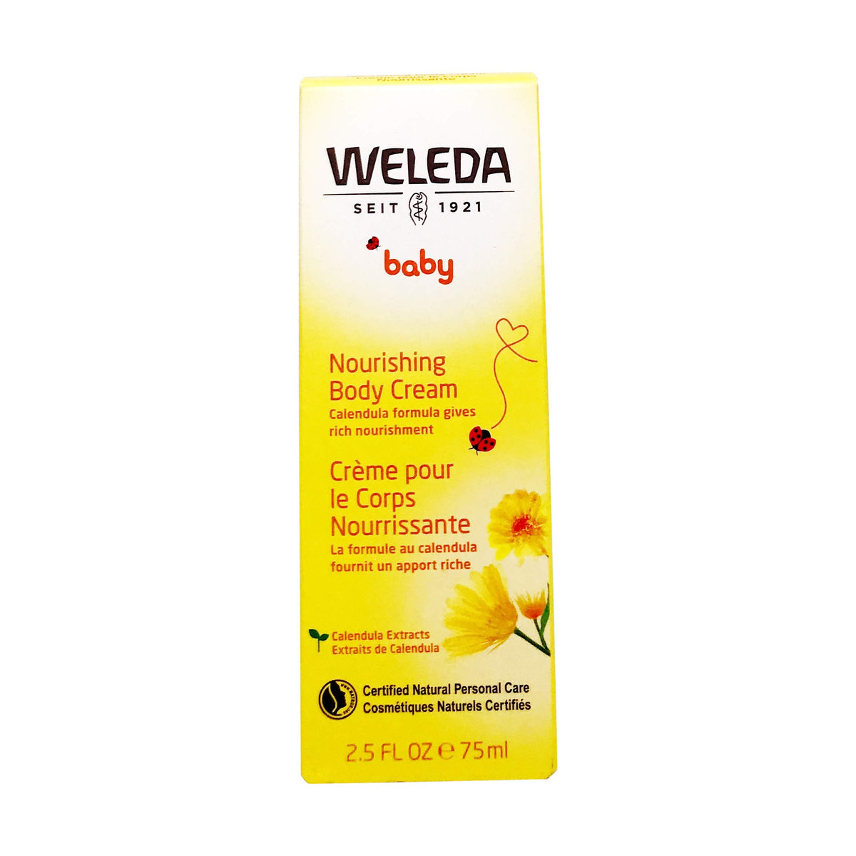 Weleda Calendula Baby Body Cream, 75 ml