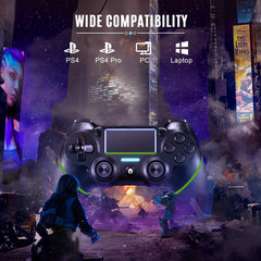HEROCKX Wireless Controller for PS4/Slim/Pro,with Dual Vibration Game Joystick Remote