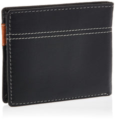 Red Tape Men's Black Tan Wallet
