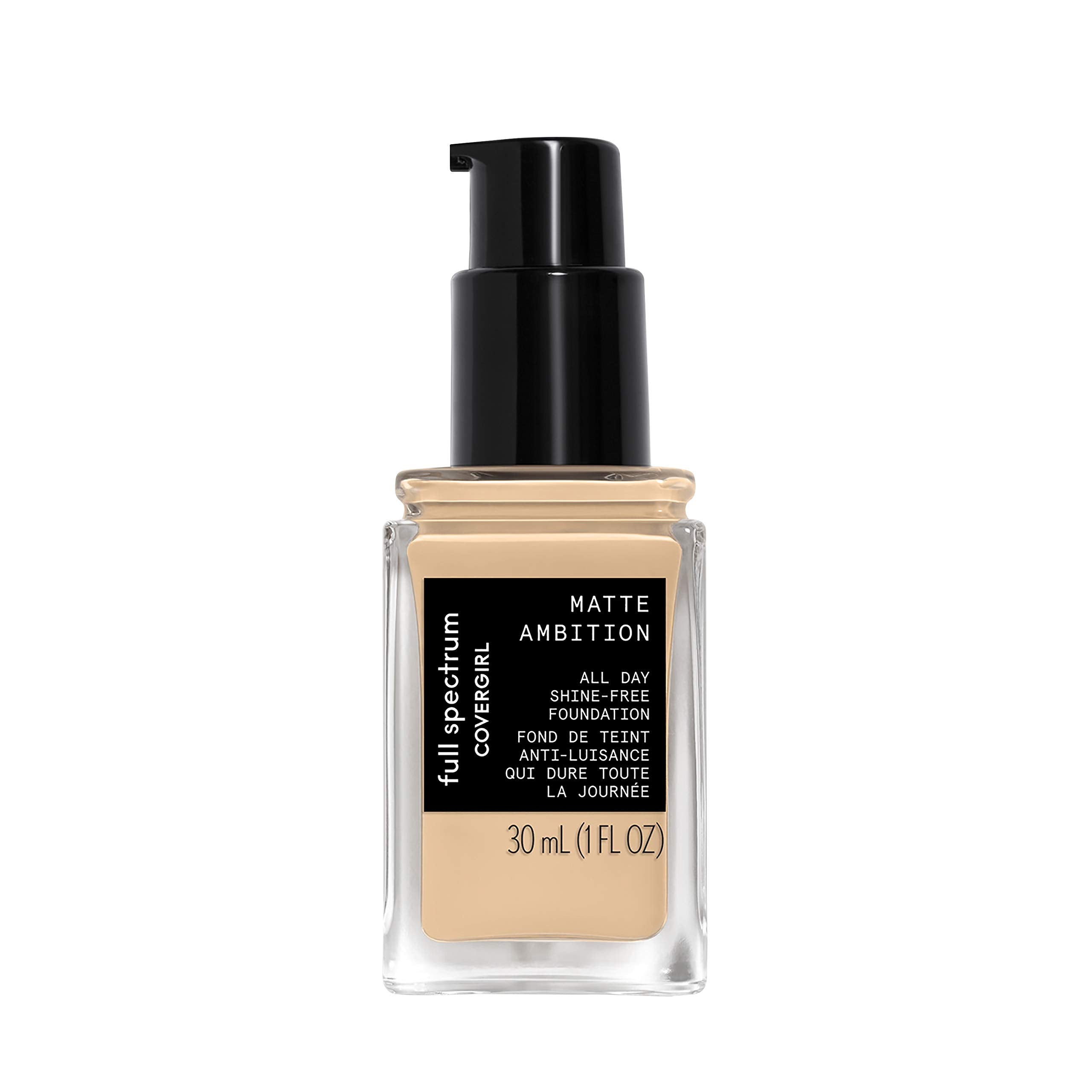 Covergirl Matte Ambition, All Day Foundation, Light Neutral 1, 1.01 Ounce