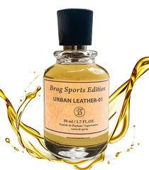 B Brag Sports Edition Urban Leather 01 50 ml | Unleash Best Long Lasting Arabic Perfumes for Men | Extrait De Parfum | Luxurious Men’s Fragrances | Suitable for Every Occasion | عطر | عود رجالي