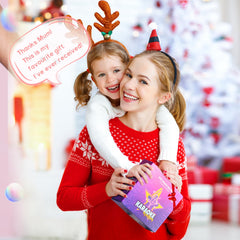 Mini Karaoke Machine for Kids Adults, Portable Bluetooth Speaker with 2 Wireless Microphones,18 Pre-Loaded Songs Toys Birthday Gifts for Girls 4, 5, 6, 7, 8+ Years Old Toddler Teens - MULTICOLOR