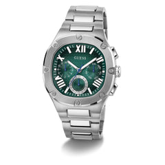 GUESS BR SLV CS W/BR SLV TOP PART/SUN GRADIENT GREEN MF DL/BR/P SLV BRCT
