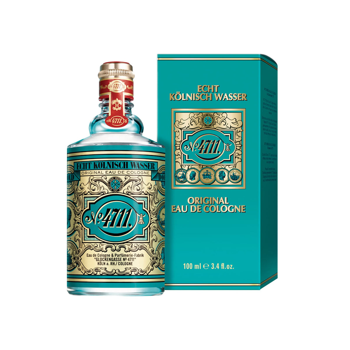 Echt Kolnisch Wasser 4711 - Eau De Cologne (100ml)