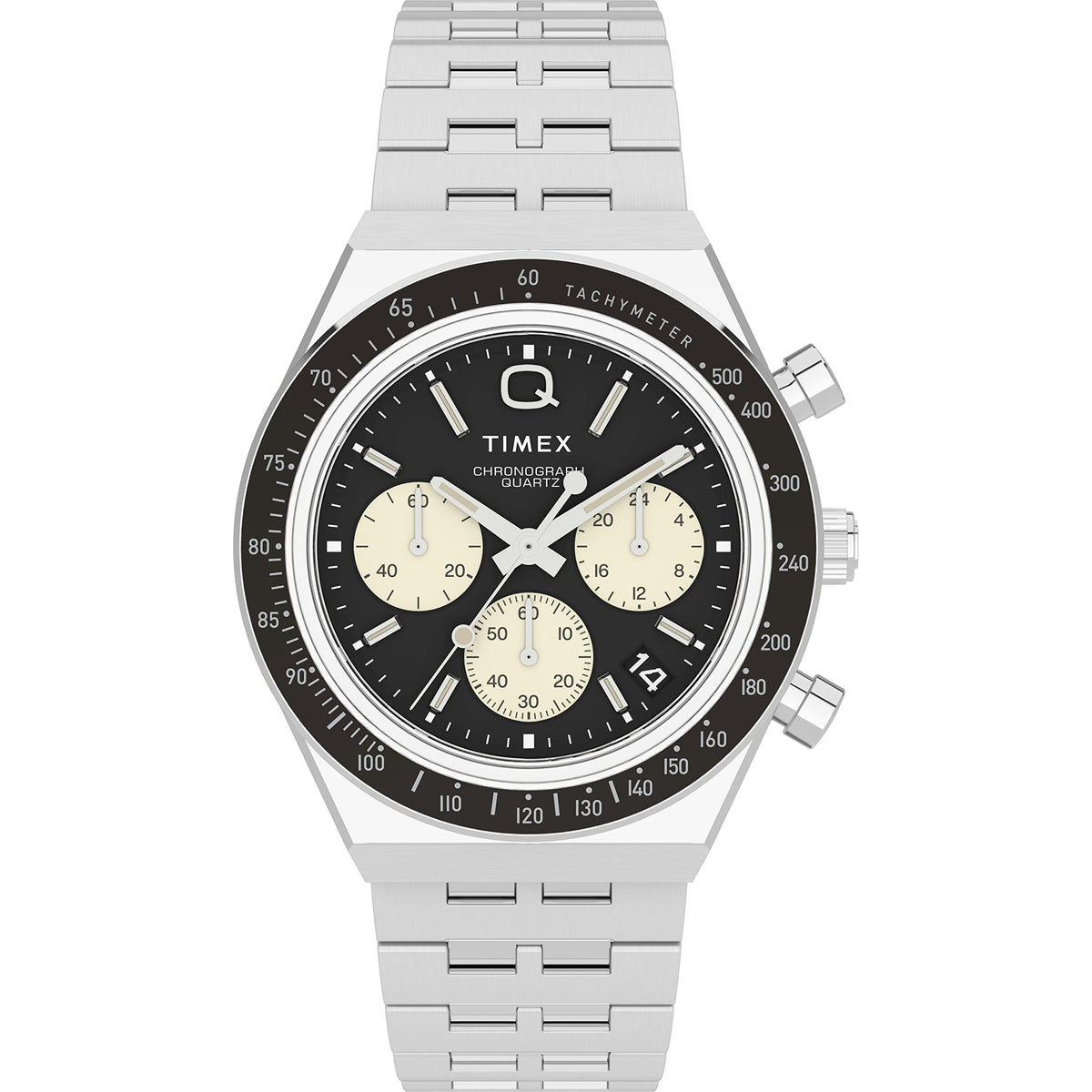 Timex Men's Q Chronograph Quartz Watch