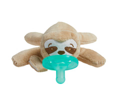 AVENT Philips Soothie Snuggle Pacifier Holder with Detachable Pacifier, Sloth, 0m+, SCF347/07