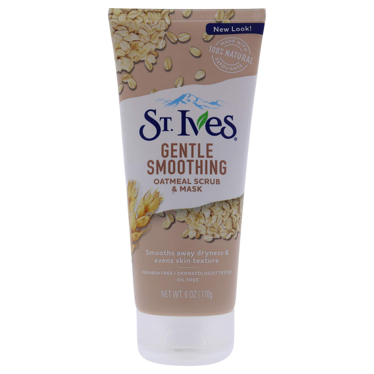 St. Ives Nourished and Smooth Oatmeal Scrub and Mask, 170g