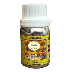 INDRA SUGANDH BHANDAR Attar For Men|Women Original Sandal Musk Rare Chandan & Kasturi Combination Long Lasting Fragrance 12ml Rollon Pack