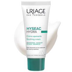 Uriage Hyseac Hydra Soothing Cream - 24H Hydration & Tightness Reduced - Light & Fast Absorbing Texture - Instant Matte Finish - Fresh Scent - Ideal For Skin Dried by Treatments - 40ml
