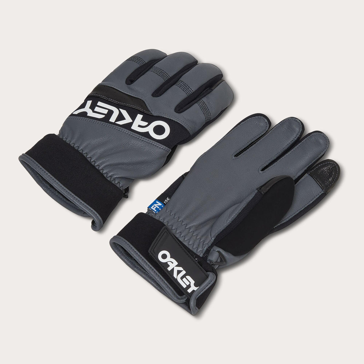 Oakley Men's FACTORY WINTER GLOVES 2.0 Cold Weather Gloves - Grey/White