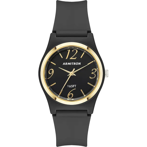 Armitron Sport Women's Black/Gold Watch