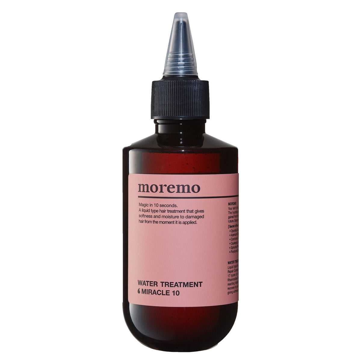 Moremo Miracle 10 Water Hair Treatment, Ideal for All types of Damaged Hair - 200 Ml,  Brown