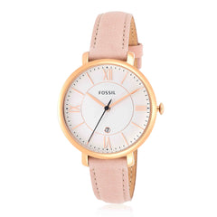 Fossil Women's Jacqueline Stainless Steel Quartz Watch Rose-Gold