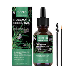 Hoegoa Rosemary Oil for Hair Growth Rosemary Oil for Hair Growth Organic with Ginger, Castor  Nourishing and Volumizing, Scalp Treatment, Hair strengthening - 30ml