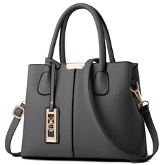 COCIFER Purses and Handbags for Women Shoulder Tote Bags Top Handle Satchel - Dark Gray