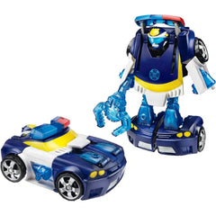 Transformers Playskool Heroes Rescue Bots Energize Chase The Police-Bot Action Figure for kids