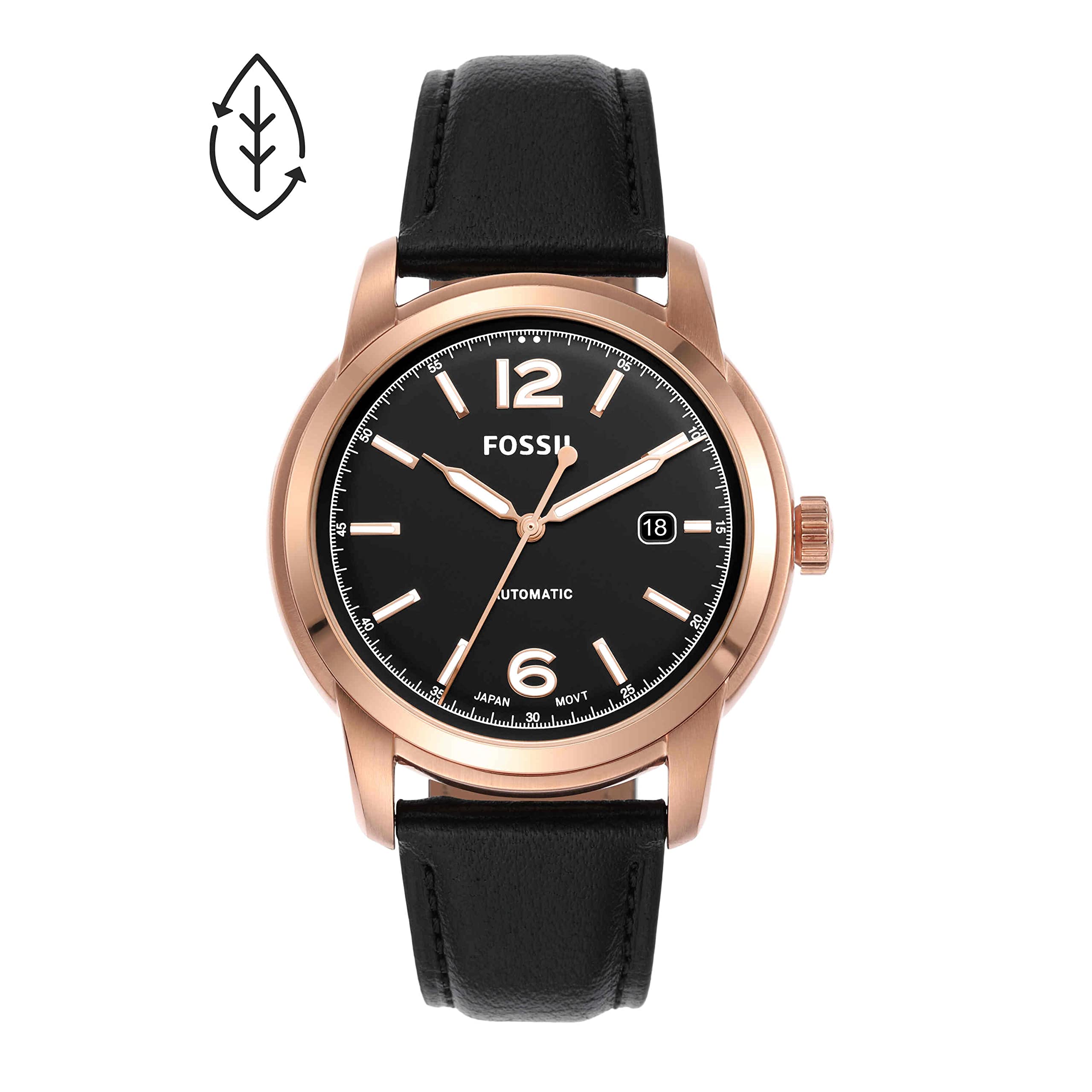 Fossil black dial watch best sale