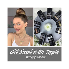 Toppik Hair Building Fibers with Premium Keratin Fibers Conceals Hair Thinning and Hair Loss for Fuller Looking Hair that Gives Completely Natural Look for Men and Women Medium Blonde, 27.5 Grams
