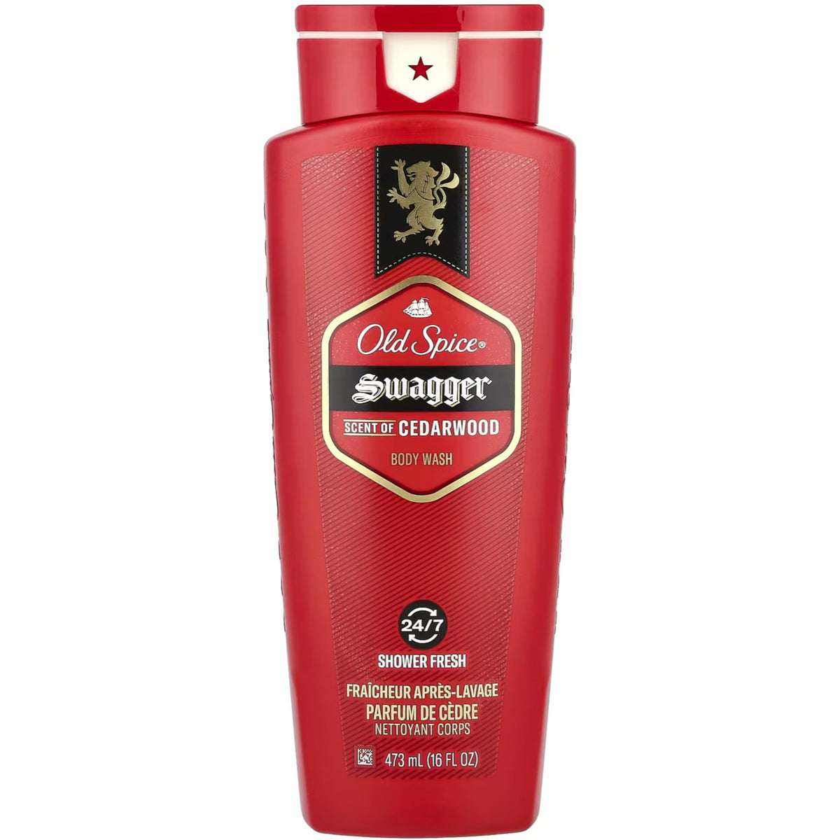 Red Zone Old Spice Swagger Body Wash, 16 oz (Pack of 2)