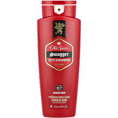 Red Zone Old Spice Swagger Body Wash, 16 oz (Pack of 2)