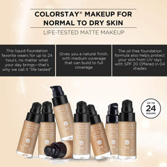Revlon Colorstay Liquid Foundation Combination/Oily Skin, SPF 15, Toast, 30ml