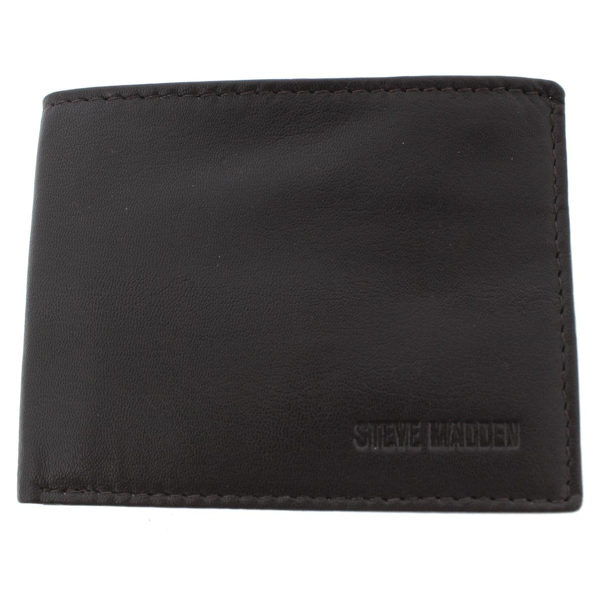 Steve Madden Summer 18 Mens Wallet, One Size - Brown - N80005