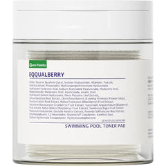 EQQUALBERRY Swimming Pool Toner Pads Dual Textured Facial Toner Pads for Pore Care and Gentle Exfoliation Boosted Hydration with Hyaluronic Acid Korean Toner Pads for Face (70 Pads)