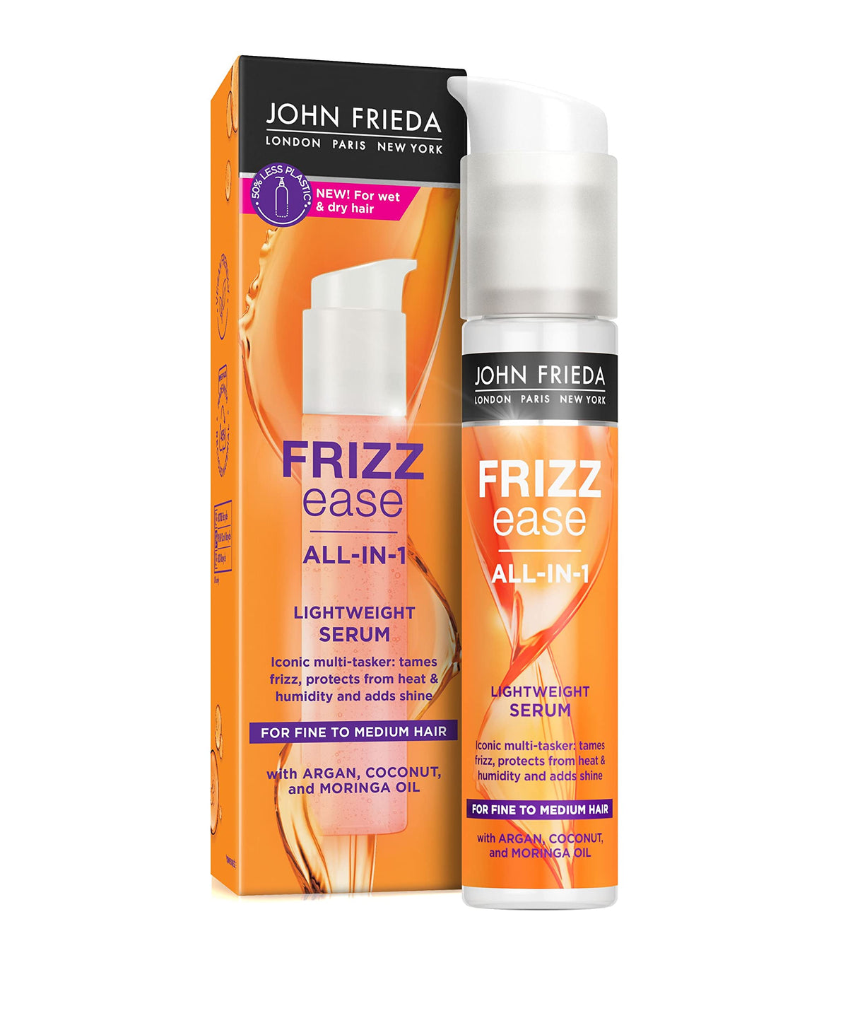 John Frieda Frizz Ease Perfect Finish Polishing Serum 50ml - Perfect style. Repel humidity for a silky-smooth finish.