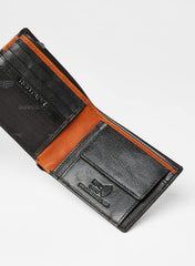 Red Tape Men's Black Tan Wallet