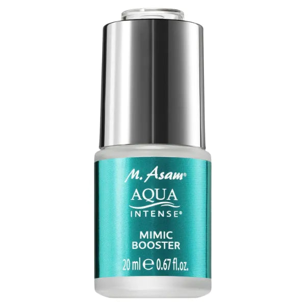 M. Asam AQUA INTENSE Mimic Booster Serum (0.67 Fl Oz) – Facial Moisturizer With Hyaluronic Acid & High-Tech Peptide, Fragnance-Free And Vegan