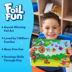 Skillmatics Foil Fun - Bugs & Butterflies, No Mess Art for Kids, Craft Kits & Supplies, DIY Creative Activity, Travel Toys, Gifts for Boys & Girls Ages 4, 5, 6, 7, 8, 9
