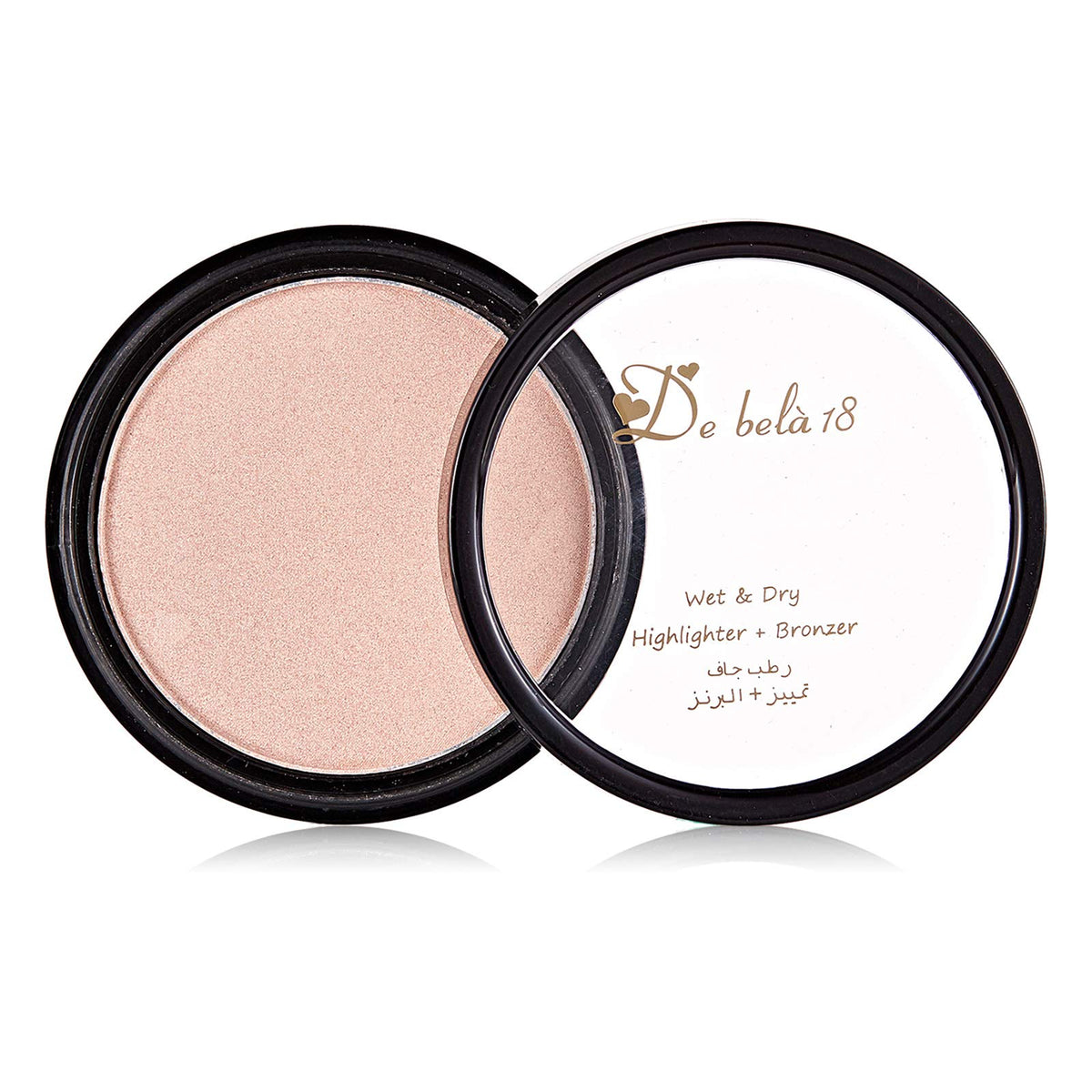 De Bela 18 Wet & Dry Highlighter and Bronzer - 1.36 oz, 06