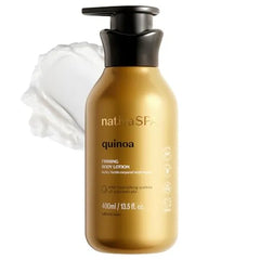O BOTICARIO Nativa SPA Quinoa Hydrating Body Lotion, Fragranced Skin Moisturizer with Purified Quinoa Drops, 13.5 Ounce Fragranced skin moisturizer with pure quinoa drops.