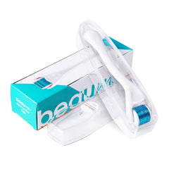 BEAUME® Set: Dermaroller with 540 needles • the Original • certified in Germany (0,50mm) & BEAUME® Highly Concentrated Hyaluron Serum 30ml • free of parabens