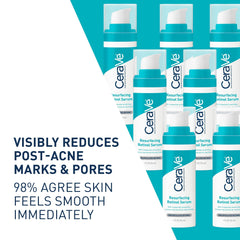 CeraVe Retinol Serum for Post-Acne Marks and Skin Texture | Pore Refining, Resurfacing, Brightening Facial Serum with Retinol and Niacinamide | Fragrance Free, Paraben Free & Non-Comedogenic| 1 Oz