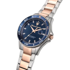 Maserati SFIDA 44 mm Men's Watch, Silver, R8853140003