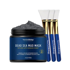 New York Biology Dead Sea Mud Mask for Face & Body, Manuka Honey 4 oz