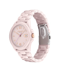 Coach GREYSON Men's Watch, Analog-Pink / Gold