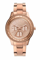 Fossil Stella Sport Analog Rose Gold Dial Women's Watch-ES5106