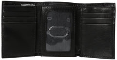 Columbia Men's RFID Trifold Wallet - Black With Zipper