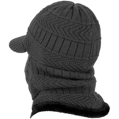 GRNSHTS Unisex Knitted Balaclava Beanie Hat, Ultimate Winter Warmth & Protection for Skiing & Outdoors