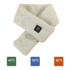 Rbaofujie Heated Scarf & Neck Heating Pad – Rechargeable Cordless Thermal Neck Warmer with Power Bank, Neck Brace for Men & Women