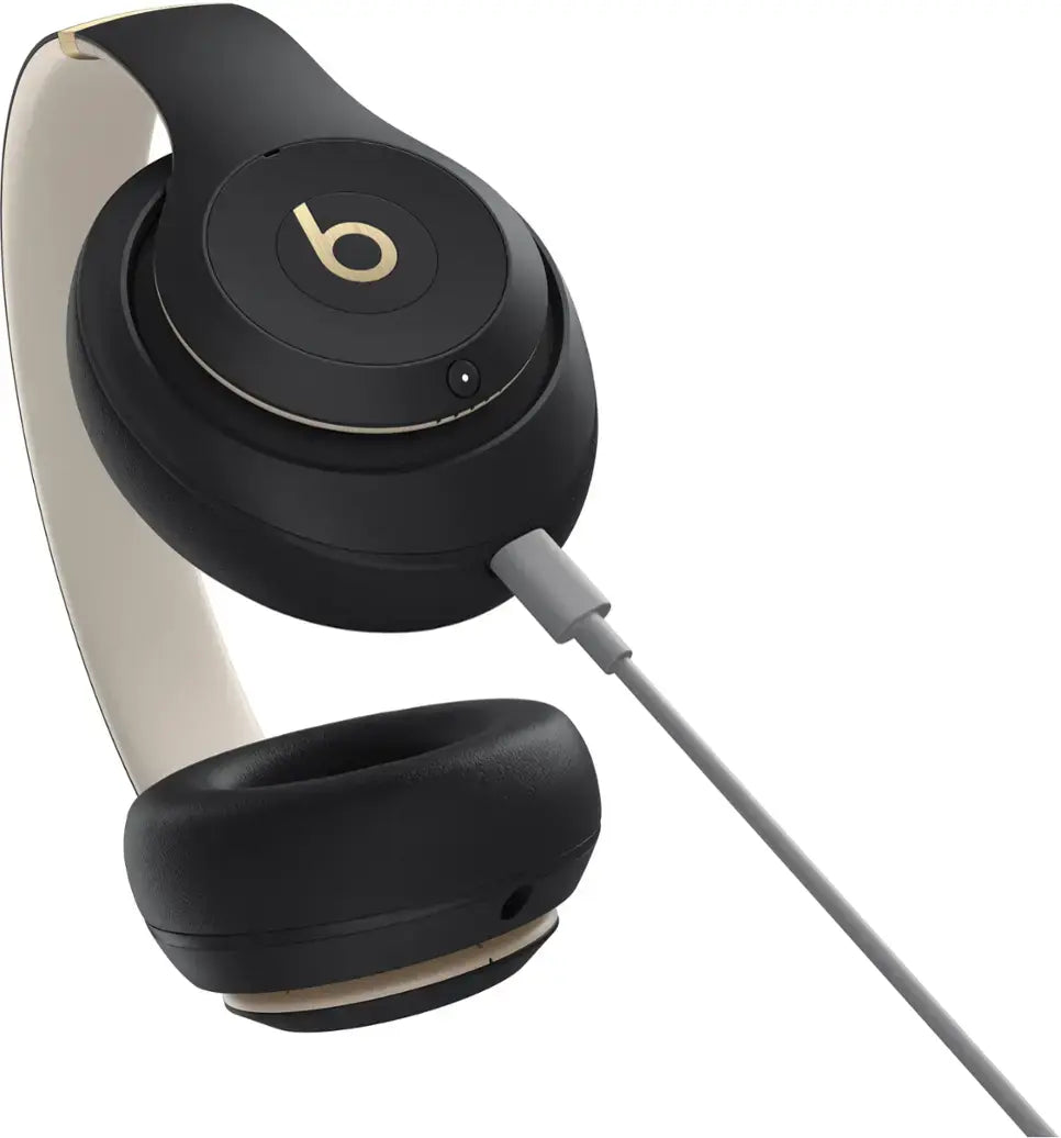 Beats Studio Pro Wireless Noise Cancelling Over-Ear Headphones (MC2N4LL/A) - Black / Gold