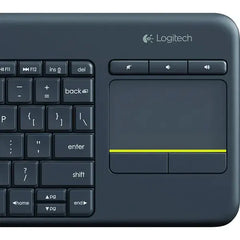 Logitech K400 Plus Wireless Touch Keyboard (920-007119) - Black