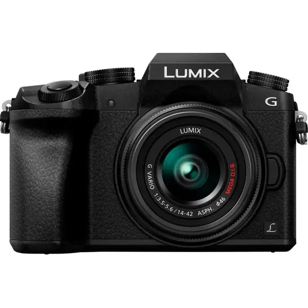 Panasonic Lumix G7 Mirrorless Digital Camera With 14-42MM Lens - Black