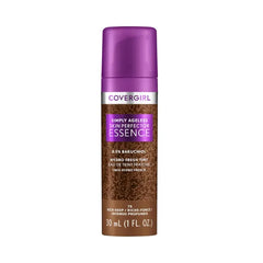 Covergirl Simply Ageless Skin Perfector Essence Foundation, Tinted Skincare Makeup Hybrid, Sheer Tint, Radiant Finish, Glowy Finish, Vegan Formula