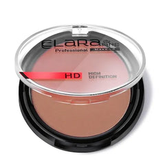 Claraline Powder Blusher, Paraben-Free, Pressed Powder, Natural Color Varieties, Lightweight, Makeup Gift for Girls & Women