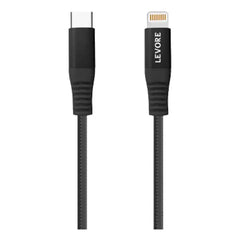 Levore 1M Nylon Braided USB-C to Lightning Cable