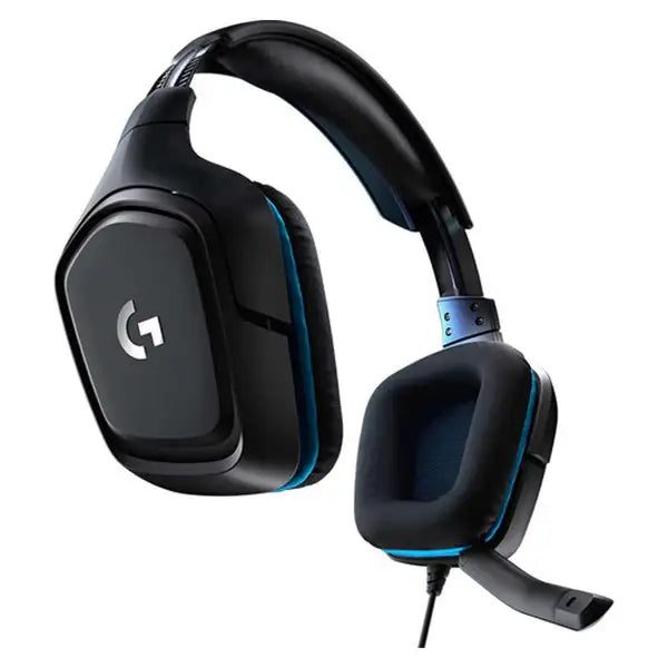 Logitech G432 Wired 7.1 Channel Surround Sound Gaming Headset - Black