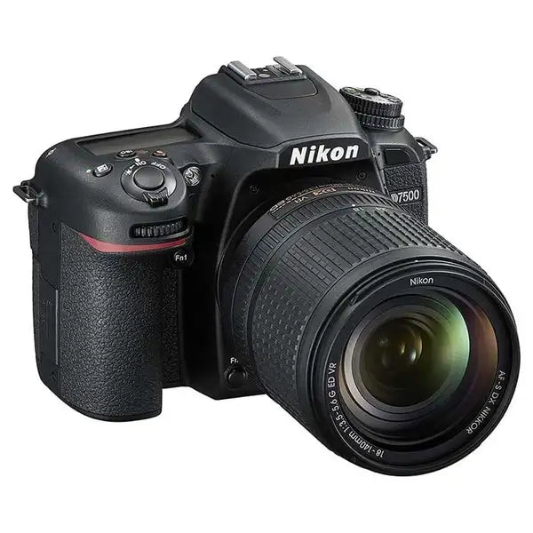 Nikon D7500 DSLR With AF-S DX NIKKOR 18-140mm VR Lens 20.9MP, Built-in Wi-Fi and Bluetooth